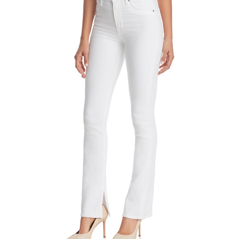 Hudson Jeans Women's High Rise White Jeans